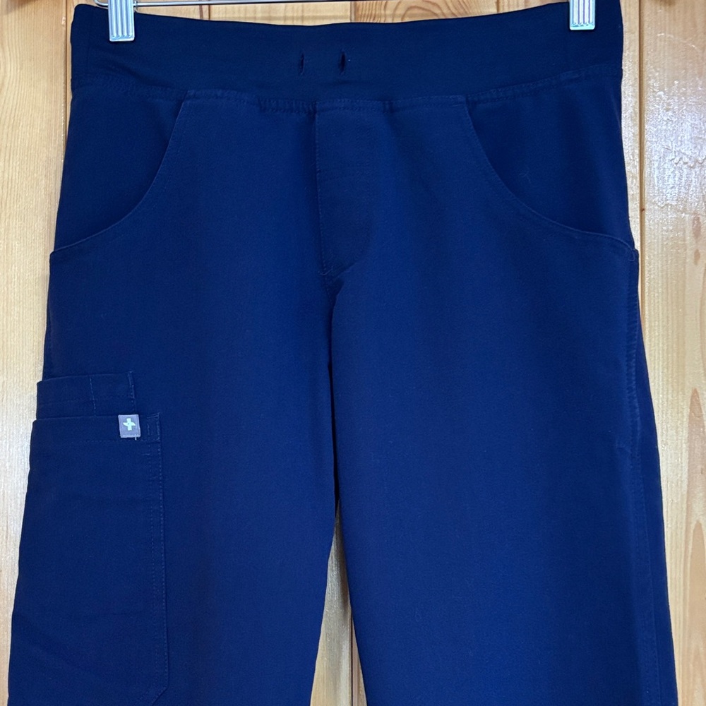 FIGS Navy Blue Technical Collection Scrub Pants Women’s XS Scrubs Healthcare